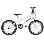 Ficha técnica e caractérísticas do produto Bicicleta Cross Energy Feminino Aro 20 Branco Mormaii