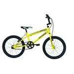 Ficha técnica e caractérísticas do produto Bicicleta Cross Energy Mormaii, Aro 20`, Amarela. BICICLETA MORMAII ARO 20` CROSS ENERGY - AMARELA