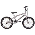 Bicicleta Cross Energy Unissex Aro 20 Prata Mormaii