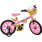 Ficha técnica e caractérísticas do produto Bicicleta Disney Princesas Aro 16 - Bandeirante