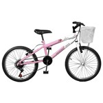Ficha técnica e caractérísticas do produto Bicicleta Feminina Aro 20 Serena Plus 7v Master Bike