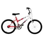 Bicicleta Feminina Aro 20 Vermelho Ferrari e Branco Ultra Bikes