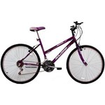 Ficha técnica e caractérísticas do produto Bicicleta Feminina Aro 26 18 Marchas Dalia Violeta - ROXO