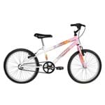 Ficha técnica e caractérísticas do produto Bicicleta Feminina Brave Aro 20 Rosa e Branca Verden Bikes