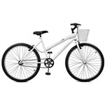 Ficha técnica e caractérísticas do produto Bicicleta Feminina Serena Aro 26 Master Bike - Violeta e Branco