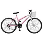 Ficha técnica e caractérísticas do produto Bicicleta Feminina Serena Plus 21V Aro 26 Master Bike - ROSA