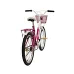 Bicicleta Fischer Fast Girl Rosa/Branco Aro 20 Feminina