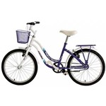 Bicicleta Fischer Fast Girl Roxo/Branco Aro 20 Feminina