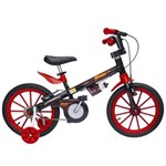 Ficha técnica e caractérísticas do produto Bicicleta Fischer Ferinha Aro 16Masc V-Brake Preto/Vermelho