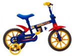 Ficha técnica e caractérísticas do produto Bicicleta Fischer Ferinha Azul/Amarelo 1339-11101