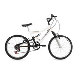 Ficha técnica e caractérísticas do produto Bicicleta Free Action Aro 20 Full Fa240 Branca 04047019 - Status Bike
