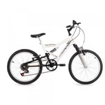 Ficha técnica e caractérísticas do produto Bicicleta Free Action Aro 20 Full Fa240 Branca - Status Bike