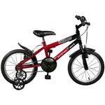 Ficha técnica e caractérísticas do produto Bicicleta Free Boy Aro 16 Vermelho com Preto Masculina - Master Bike