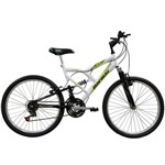 Ficha técnica e caractérísticas do produto Bicicleta Full FA240 18 V Aro 24 Branca - Mormaii - Mormaii