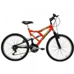 Ficha técnica e caractérísticas do produto Bicicleta Full FA240 18 V Aro 24 Laranja Neon - Mormaii