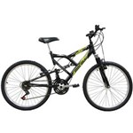 Ficha técnica e caractérísticas do produto Bicicleta Full FA240 18 V Aro 24 Preto Fosco - Mormaii - Preto