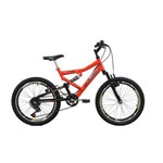 Ficha técnica e caractérísticas do produto Bicicleta Full FA240 6V Aro 20 Laranja Neon - Mormaii