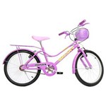 Ficha técnica e caractérísticas do produto Bicicleta Infantil Aro 20 Monark Brisa 529820 - Violeta