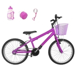 Ficha técnica e caractérísticas do produto Bicicleta Infantil Aro 20 Pink Promocional
