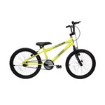 Ficha técnica e caractérísticas do produto Bicicleta Infantil Aro 20 Reb Flash Boy MTB Freios V. Break - Amarelo Neon