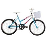 Ficha técnica e caractérísticas do produto Bicicleta Infantil Aro 20 Track & Bickes Cindy - Azul e Branco