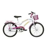 Ficha técnica e caractérísticas do produto Bicicleta Infantil Aro 20 Verden Bikes Breeze Branca e Rosa