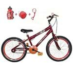 Bicicleta Infantil Aro 20 Kit e Roda Aero com Acessórios