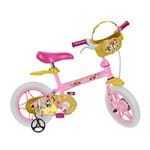 Ficha técnica e caractérísticas do produto Bicicleta Infantil Aro 12 Bandeirante Princesas Disney 3105 Rosa
