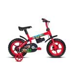Ficha técnica e caractérísticas do produto Bicicleta Infantil Aro 12 Jack Vermelho e Preto Verden Bikes VERMELHO
