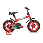 Ficha técnica e caractérísticas do produto Bicicleta Infantil Aro 12 Jack Vermelho e Preto Verden Bikes