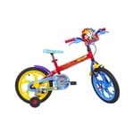 Ficha técnica e caractérísticas do produto Bicicleta Infantil Aro 16 Caloi Luccas Neto Vermelha