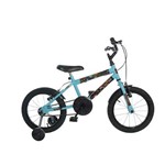 Bicicleta Infantil Aro 16 Heroes Kls Rodas em Alumínio Freios V-brake