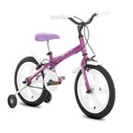 Ficha técnica e caractérísticas do produto Bicicleta Infantil Aro 16 Houston Bloom BLMT161Q - Roxa