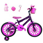 Ficha técnica e caractérísticas do produto Bicicleta Infantil Aro 16 Kit com Acessórios