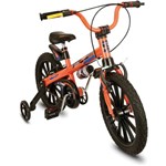 Ficha técnica e caractérísticas do produto Bicicleta Infantil Aro 16 Laranja/Preta Extreme - Nathor Laranja/Preta