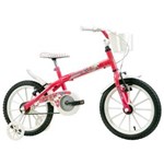 Ficha técnica e caractérísticas do produto Bicicleta Infantil Aro 16 Monny Feminina Rosa Track
