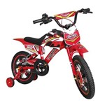 Bicicleta Moto Cross Aro 16 com som de Moto