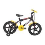 Ficha técnica e caractérísticas do produto Bicicleta Infantil Aro 16 Mtb Joy Preta- Mormaii