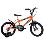 Ficha técnica e caractérísticas do produto Bicicleta Infantil Aro 16 Track Bikes Boy com Capacete Laranja/Neon - Traxx-Boy