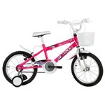 Ficha técnica e caractérísticas do produto Bicicleta Infantil Aro 16 Track & Bikes Track Girl com Capacete - Pinky Neon