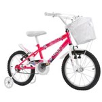 Ficha técnica e caractérísticas do produto Bicicleta Infantil Aro 16 Track Girl com Capacete Rosa Track
