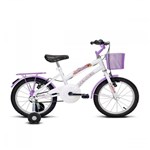 Ficha técnica e caractérísticas do produto Bicicleta Infantil Aro 16 Verden Bikes Breeze - Branca e Lilás