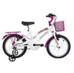 Ficha técnica e caractérísticas do produto Bicicleta Infantil Aro 16 Verden Bikes Breeze - Branca e Pink