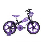 Ficha técnica e caractérísticas do produto Bicicleta Infantil Aro 16 Verden Bikes VR 600 - Lilás e Preta