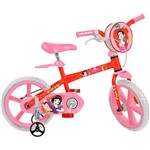 Bicicleta Aro 14 Branca de Neve Disney