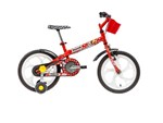Ficha técnica e caractérísticas do produto Bicicleta Infantil Caloi Minnie Aro 16 Vermelha