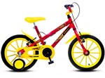 Ficha técnica e caractérísticas do produto Bicicleta Infantil Colli MTB Hot Aro 16 Vermelho Masculino - 102