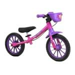 Ficha técnica e caractérísticas do produto Bicicleta Balance Bike Sem Pedal Feminina - Nathor