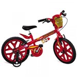 Ficha técnica e caractérísticas do produto Bicicleta Infantil Homem de Ferro Vermelha 2409 Bandeirantes