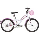 Ficha técnica e caractérísticas do produto Bicicleta Infantil Houston Excel Aro 20 Monovelocidade - Branca